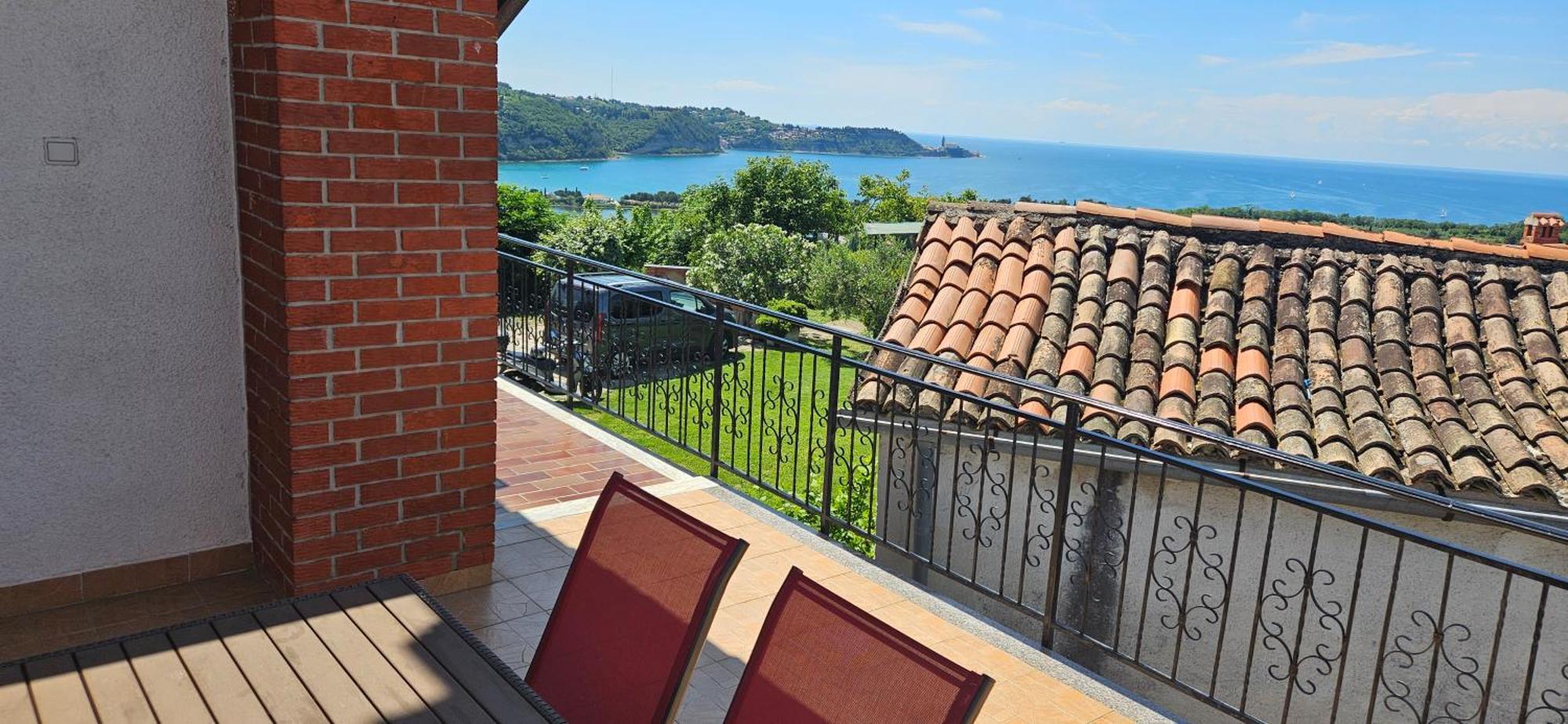 Sea View Apartment Renzzo Strunjan Exteriér fotografie